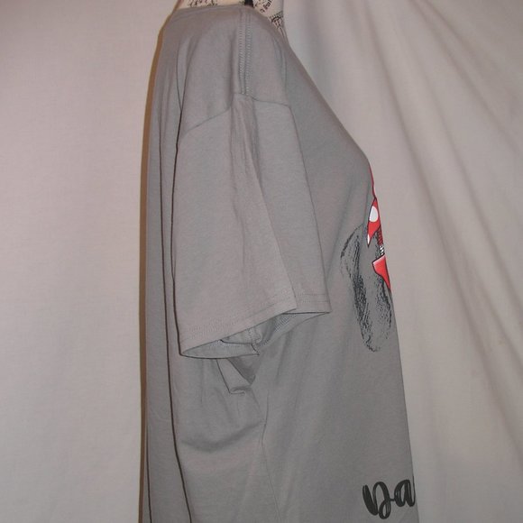 Dachshound Mom Port & Company Women's XXL T Shirt Top Gray Red Short Sleeve - Picture 5 of 8